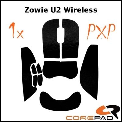 Corepad PXP Grips #2227 noir Zowie U2 Wireless